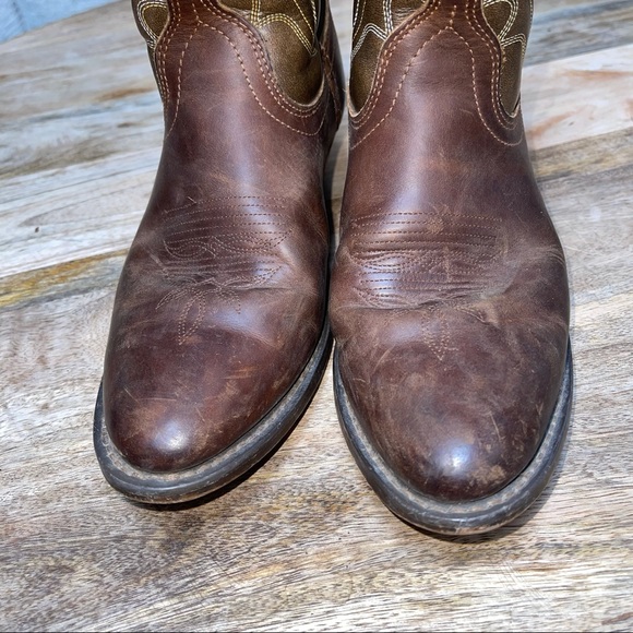 Laredo Leah Vamp Fox Western Cowboy Boot - Picture 8 of 13